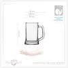 PLATINUX Bierseidel mit Henkel 0,5 Liter Set 2 Teilig Produktbild-Vorschau 4