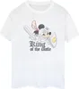 Disney - "King Of The" T-Shirt für Damen BI39094 (S) (Weiß) Produktbild-Vorschau 1