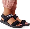 Damen Big Star Sport-Sandalen HH274A024 Schwarz 40 Produktbild-Vorschau 4