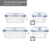 8x Pure Box Active skleněná dóza s plastovým víčkem 820 ml Náhled obrázku produktu 6