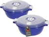 2 Stück Set Mikrowellenschüssel mit Deckel und Dampfventil Produktbild-Vorschau 1