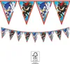 Banner Girlande Flaggen SONIC Hedgehog Sega Geburtstag Produktbild-Vorschau 3