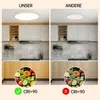 LED Deckenleuchte Rund 36W Deckenlampe 3000K Warmweiß Produktbild-Vorschau 2