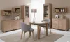 Runder Ausziehbarer Tisch für Esszimmer - 102-142 cm Produktbild-Vorschau 5
