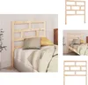 vidaXL Kopfteil 106x4x100 cm Massivholz Kiefer -  Kopf- & Produktbild-Vorschau 1