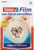 A product package for tesa Film, showing hands tearing the tape. Náhled obrázku produktu