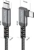 deleyCON 0,5m USB C Kabel Kurz Winkel 90 Grad (60W Produktbild-Vorschau 2