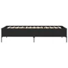 The Living Store Bettgestell Schwarz 100x200 cm Produktbild-Vorschau 6