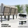 Outsunny Lounge Gartenmöbel Set 5-6 Personen Gartenlounge Produktbild-Vorschau 6