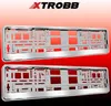 Kit de cadres de plaque d'immatriculation chromés Xtrobb, Voir les images du produit 6