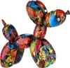 Gilde Figur, Ballonhund, "Street Art", Graffiti, Kunstharz, Voir les images du produit 1