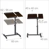 Relaxdays Laptoptisch höhenverstellbar, HxBxT:95x60x40cm, Produktbild-Vorschau 4