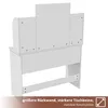 SONNI Schminktisch Weiß 108×40×140 cm  mit Spiegel und Produktbild-Vorschau 8