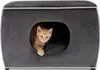 Katzenhöhle Nelson · Grau · Katzenbett, Kuschelhöhle für Produktbild-Vorschau 4