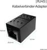 cat. 6A Kabelverbinder 2xRJ45 Buchse Vollgeschirmt Produktbild-Vorschau 2