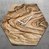 Uhr hexagonal 40 cm Glas Geräuschlos weiße Zeiger - Produktbild-Vorschau 1
