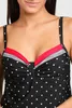 LASCANA Bügel-Tankini-Top Monroe schwarz-rot Größe 42 Cup C Produktbild-Vorschau 5