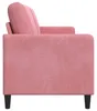 vidaXL Sofa mit Stauraum Rosa 152 x 78 x 87 cm Polyester Produktbild-Vorschau 5