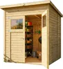 Bertilo Gerätehaus Amrum 2 - naturbelassen - 14 mm Produktbild-Vorschau 9