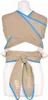 Wuti Wrap Tragetuch : beige Farbe: beige Produktbild-Vorschau 1