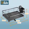 Vilde | Stojan na odkapávání nádobí - Černý - Stojan na Náhled obrázku produktu 7