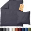 EllaTex Renforcé Bettwäsche 155x220 + 80x80 cm Baumwolle – Produktbild-Vorschau 1