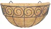 Lampe murale Scroll 35 cm avec garniture en coco Voir les images du produit 1