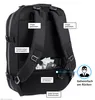 Handgepäck Rucksack Flugzeug Reiserucksack Damen Herren Produktbild-Vorschau 3