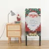 6 Stück Christmas Dining Stuhlbezüge, weicher Stoff Produktbild-Vorschau 6