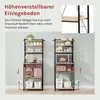 WOLTU Küchenregal, 6-stöckig, 6 Haken, Metallrahmen, mit Produktbild-Vorschau 6
