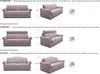 Sofa Polster Couch 3 Sitz Textil Sofa Original Sofas Produktbild-Vorschau 5