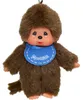 Junge blau Anhänger | 10 cm Monchhichi Sekiguchi | Produktbild-Vorschau 2
