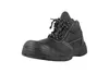 A black work boot is shown against a white background. Produktbild-Vorschau