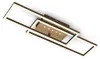 LED ceiling light with LED dots,brown-gold,LED/30W Produktbild-Vorschau 1