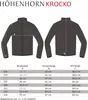 Höhenhorn Krocko Kinder Jacke Schwarz/Grün Gr. 176 Produktbild-Vorschau 7