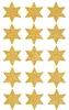 Avery Zweckform Avery 4112 - Papier - Gold - Sternenmuster Produktbild-Vorschau 4
