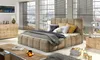 Polsterbett Bett Doppelbett VERONA Set 1 Webstoff Produktbild-Vorschau 1