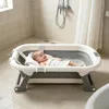 Baby Badewanne,Faltbare Badewanne Baby mit Rutschfester Produktbild-Vorschau 1