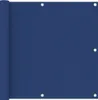 vidaXL Schermo privacy per balcone blu 90x500 cm Tessuto Anteprima dell’immagine prodotto 5