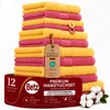 Betz 12-tlg. Handtuch-Set PREMIUM 2 Duschtücher 4 Produktbild-Vorschau 1