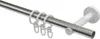 Interdeco Gardinenstange / Vorhangstange Edelstahl-Optik, Produktbild-Vorschau 3