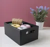 Creative Deco Čierna drevená prepravka na ovocie | Náhľad obrázku produktu 4