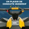 HOMCOM Quad électrique enfant 12 V, voiture électrique Voir les images du produit 6