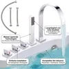 Mucola Wasserhahn Badewannenarmatur HandBraunse Silber5 Produktbild-Vorschau 5
