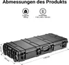 Wiltec Universalkoffer 119 x 53 x 21 cm mit Kofferschloss, Produktbild-Vorschau 3
