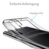 A close-up view of a clear phone case being fitted onto a phone. Náhľad obrázku produktu