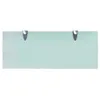 vidaXL Étagères flottantes 2 pcs. Verre 50x20 cm 8 mm Voir les images du produit 3