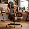 Gaming Stuhl bis 200 kg belastbar, ergonomisch mit Produktbild-Vorschau 2