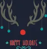 Happy Holiday Rudolph rote Nase - Weihnachten Produktbild-Vorschau 3