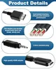 PS1/PS2 zu HDMI Adapter, 100cm/39.3in PS2 zu HDMI Konverter Produktbild-Vorschau 5